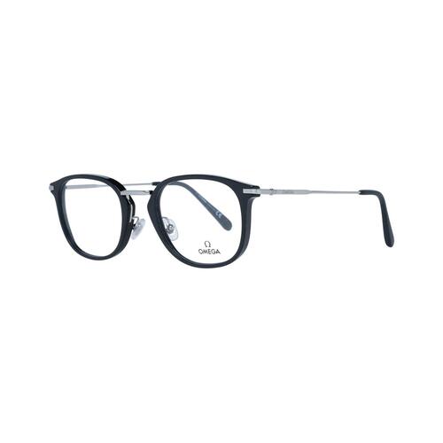 Omega Men's Black  Optical Frames - One Size - Main Image