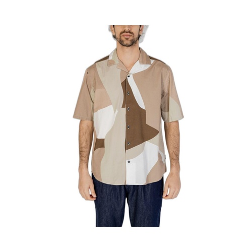 Only & Sons Men's Brown Cotton Shirt - 48 IT - Main Image