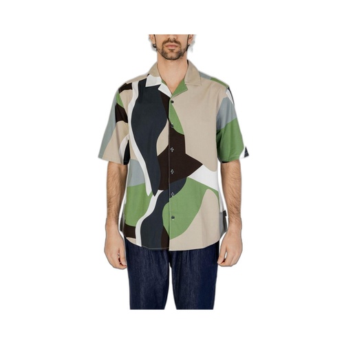 Only & Sons Men's Green Cotton Shirt - 52 IT - Main Image