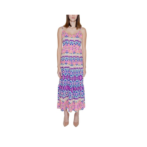 Only Women's Multicolor Recycled Polyester Dress - 40 IT - Main Image