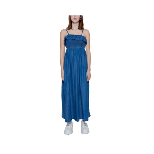 Only Women's Blue Cotton Dress - 40 IT - Main Image