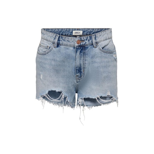 Only Women's Light Blue Cotton Short - 44 IT - Main Image