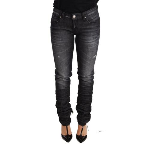 Authentic ACHT Jeans with Slim Fit Cut and Zipper Closure W26 US Women - Main Image