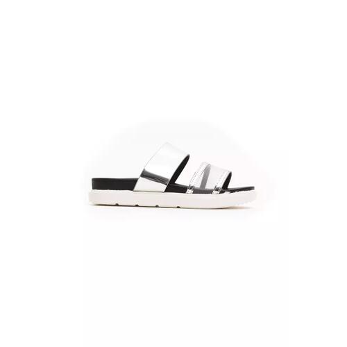 Rhinestone Two-Strap Low Sandal with 3.5 cm Heel 39 EU Women - Main Image