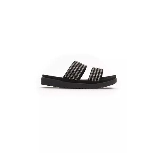 Two-Strap Rhinestone Low Sandal with 3 cm Heel 37 EU Women - Main Image