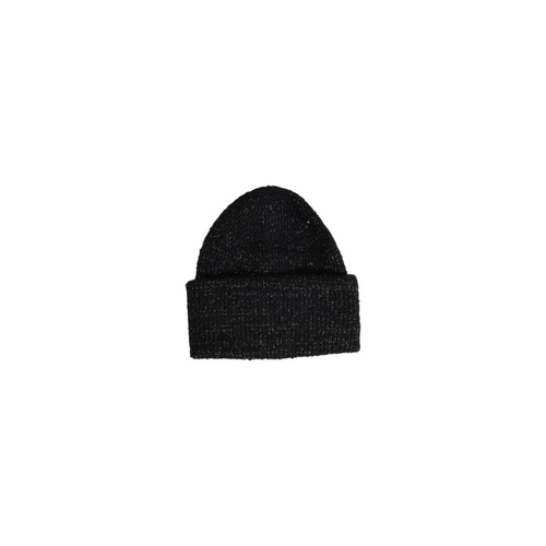Pieces Women's Black Recycled Polyester Hat - One Size - Main Image