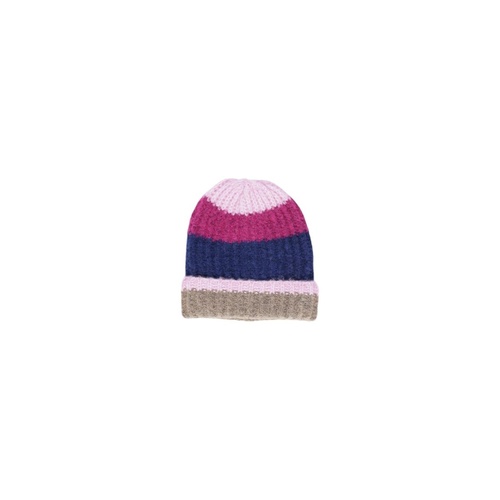 Pieces Women's Blue Acrylic Hat - One Size - Main Image