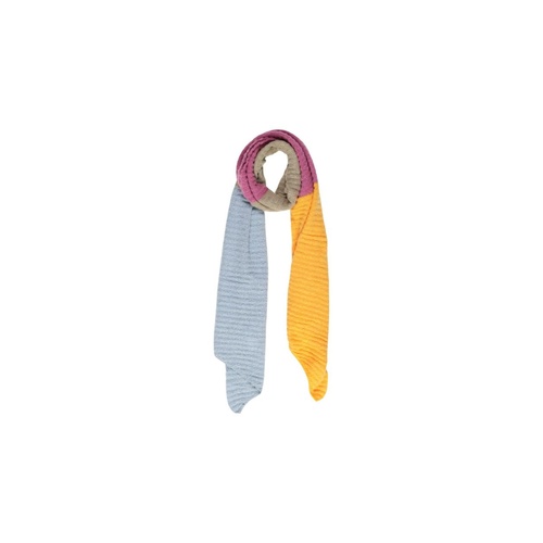 Pieces Women's Yellow Recycled Polyester Scarf - One Size - Main Image