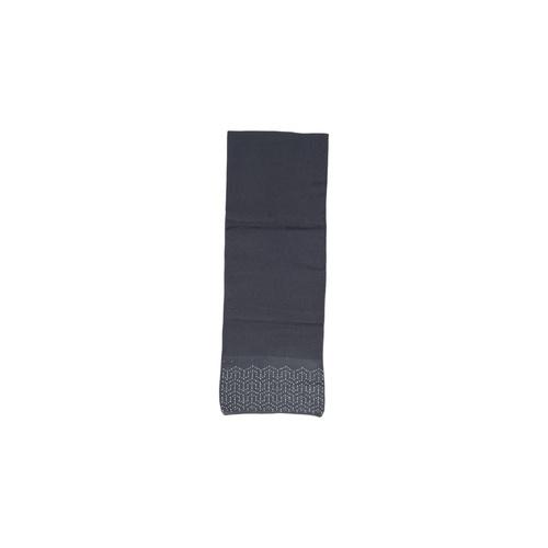 Pieces Women's Gray Polyester Scarf - One Size - Main Image