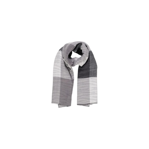 Pieces Women's Black Recycled Polyester Scarf - One Size - Main Image
