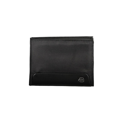 Piquadro Men's Black Nylon Wallet - One Size - Main Image