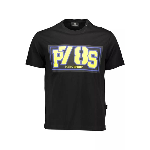 Plein Sport Men's Black Cotton T-Shirt - M - Main Image