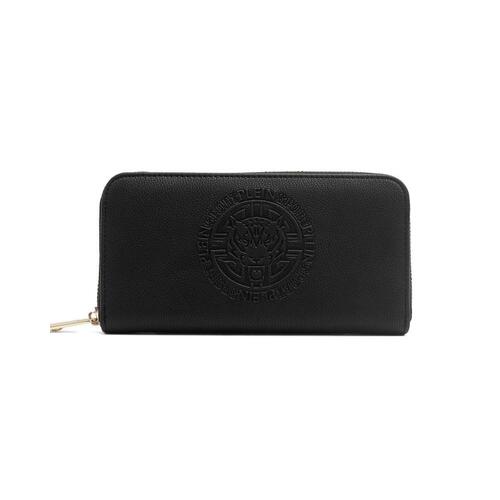 Plein Sport Logo Purse with Zip Opening and Card Holder One Size Women - Main Image