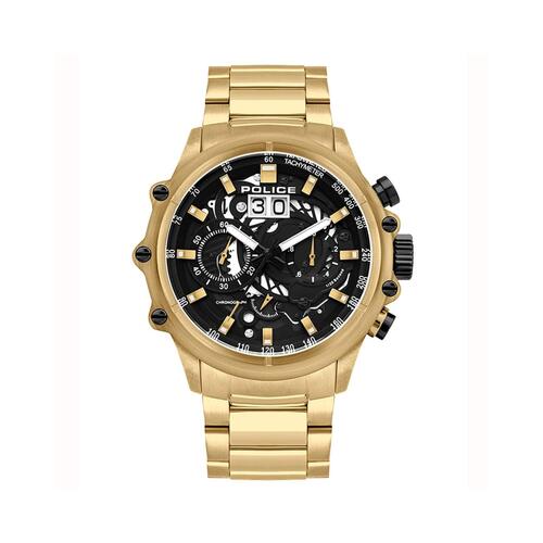 Police Men's Gold  Watch - One Size - Main Image