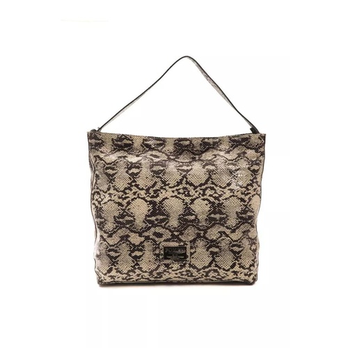 Pompei Donatella Women's Chic Python Print Leather Shoulder Bag - One Size - Main Image