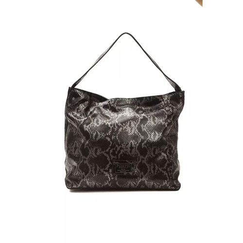 Pompei Donatella Women's Chic Python Print Leather Shoulder Bag - One Size - Main Image