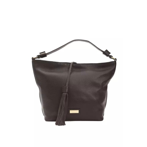 Pompei Donatella Women's Elegant Leather Shoulder Bag in Earthy Brown - One Size - Main Image