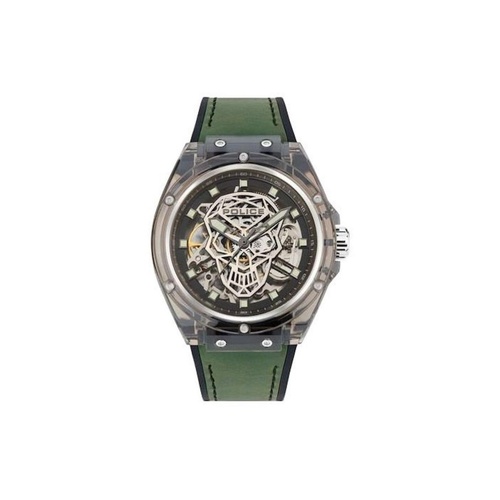Police Men's Green Silicone Watch - One Size - Main Image