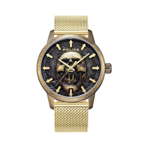 Police Men's Gold Stainless Steel Stainless Steel Watch - One Size - Main Image