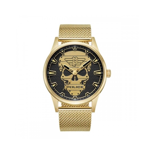 Police Men's Gold Stainless Steel Watch - One Size - Main Image