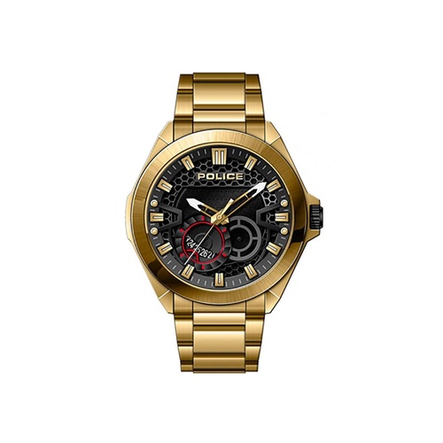 Police Men's Gold Stainless Steel Watch - One Size - Main Image