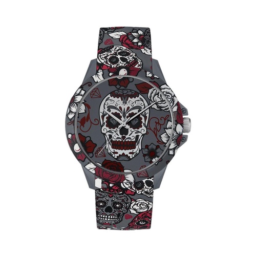 Police Men's Gray Silicone Watch - One Size - Main Image