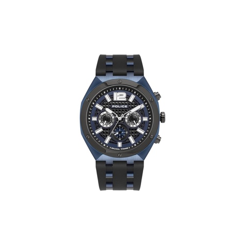 Police Men's Blue Silicone Watch - One Size - Main Image