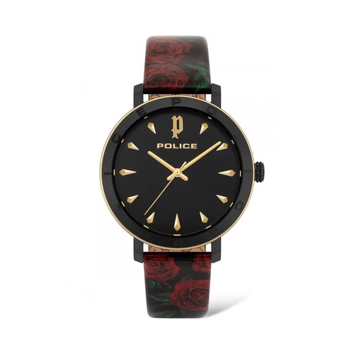 Police Women's Red Stainless Steel Watch - One Size - Main Image