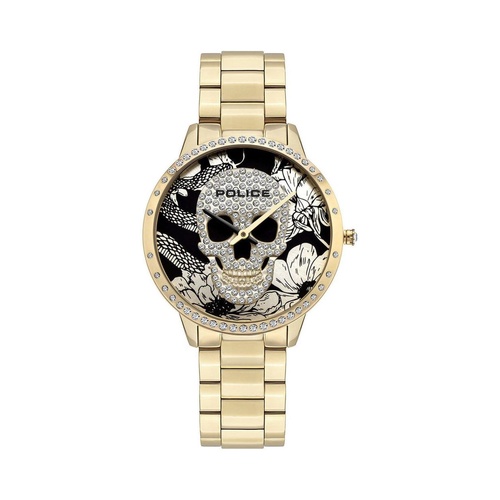 Police Women's Gold Stainless Steel Watch - One Size - Main Image