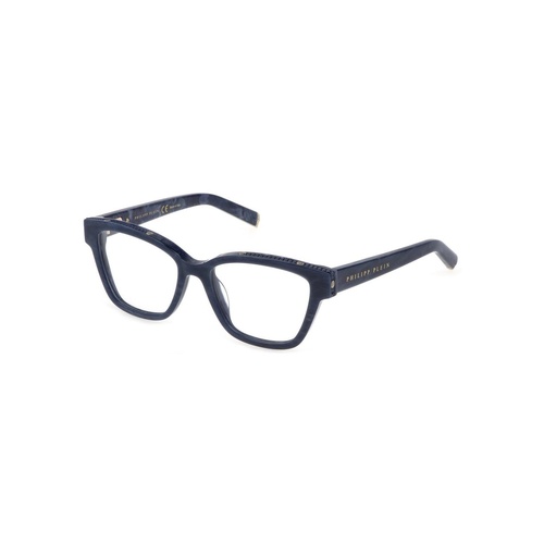 Philipp Plein Women's Blue Metal Acetate Frames - One Size - Main Image