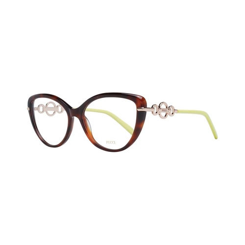 Emilio Pucci Women's Brown  Optical Frames - One Size - Main Image