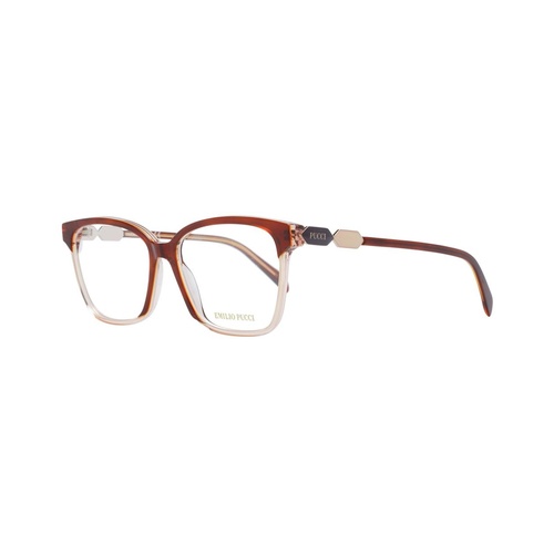 Emilio Pucci Women's Brown  Optical Frames - One Size - Main Image