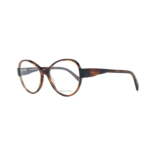 Emilio Pucci Women's Brown  Optical Frames - One Size - Main Image