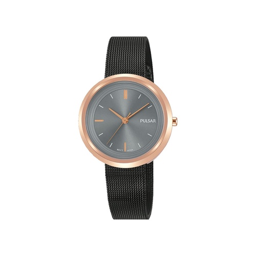 Pulsar Women's Black Steel Watch - One Size - Main Image