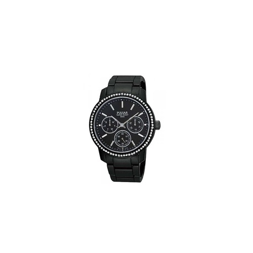 Pulsar Women's Black Aluminium Watch - One Size - Main Image