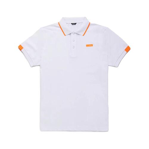 Refrigiwear Men's White Cotton Polo Shirt - 2XL - Main Image