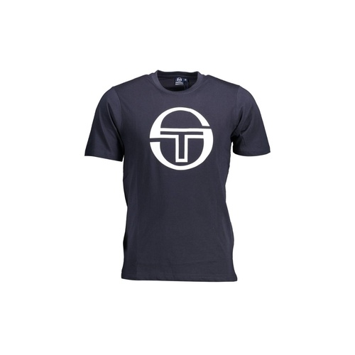 Sergio Tacchini Men's Blue Cotton T-Shirt - XL - Main Image