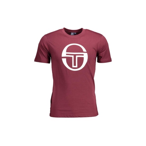 Sergio Tacchini Men's Purple Cotton T-Shirt - XL - Main Image