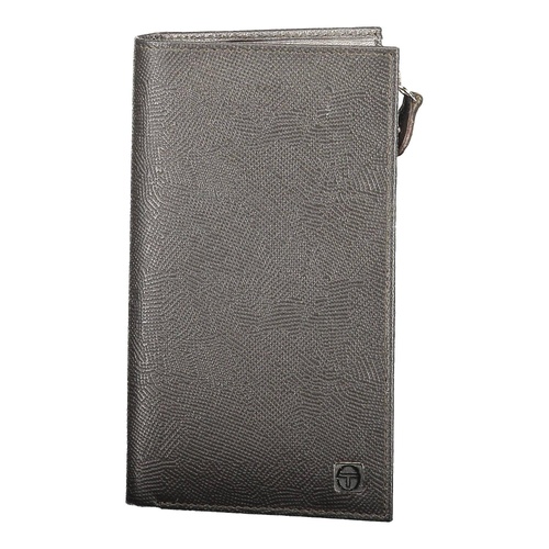 Sergio Tacchini Men's Elegant Leather Bifold Wallet with Coin Pocket - One Size - Main Image