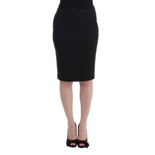 Authentic GF Ferre Pencil Skirt with Logo Details 40 IT Women - Main Image