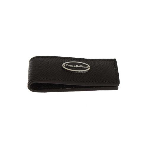 Dolce & Gabbana Leather Money Bar Clip One Size Men - Main Image