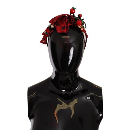 Berry Fruit Crystal Embellished Diadem Headband One Size Women - Main Image