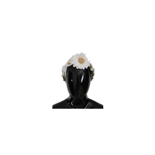 Stunning Dolce & Gabbana Margherite Crystal Headband One Size Women - Main Image