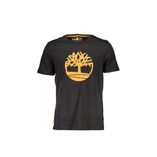 Timberland Men's Black Cotton T-Shirt - M - Main Image