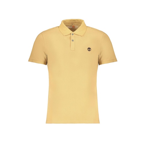 Timberland Men's Beige Cotton Polo Shirt - S - Main Image