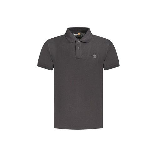 Timberland Men's Black Cotton  Polo Shirt - M - Main Image