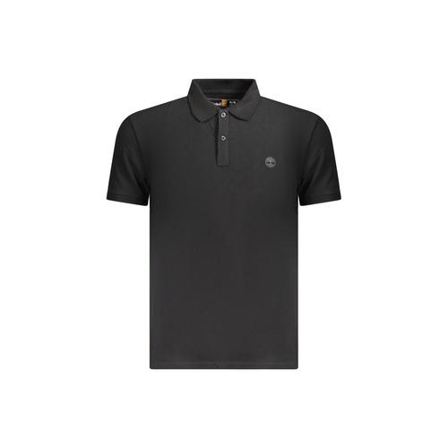 Timberland Men's Black Cotton  Polo Shirt - S - Main Image