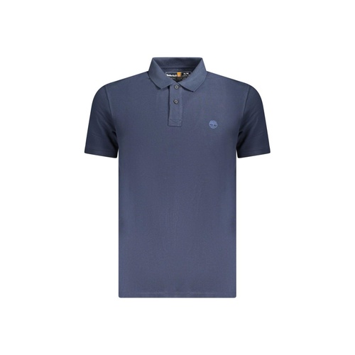 Timberland Men's Blue Cotton  Polo Shirt - M - Main Image