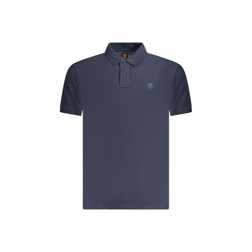 Timberland Men's Blue Cotton Polo Shirt - S - Main Image
