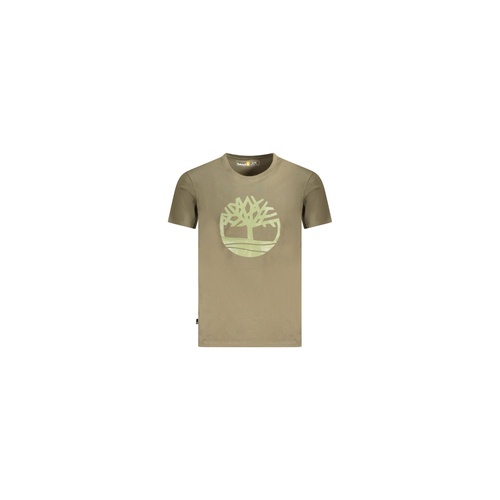 Timberland Men's Green Cotton T-Shirt - S - Main Image